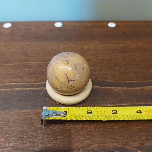 🔥 Sale 🔥 Pink Marble Sphere - 5.65 - Final Price - Picture 12 of 12